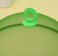 Vente en gros de couvertures alimentaires rondes en fer forgé Filet à mailles Dôme-Ustensiles de cuisine écologiques pour protection contre les moustiques et les mouches