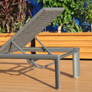 Housse <span class=keywords><strong>de</strong></span> chaise longue <span class=keywords><strong>de</strong></span> piscine en corde tressée faite à la main, durable, moderne et luxueuse pour hôtel, chaise longue <span class=keywords><strong>de</strong></span> plage, canapé-lit tissé - Product Image 4