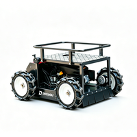 Cortacésped inteligente DINGMAI, robot RC mini a gasolina de 2 tiempos con cuchilla quitanieves profesional, modelos DM500/DM800/DM1000/DM1200