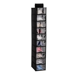 Organizador de Armario Colgante de 10 Estantes para Almacenamiento de Gorras, Incluye Gorras de Béisbol, Optimiza el Espacio del Armario - Product Image 3