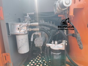 Excavadora Hitachi ZX120 de 12 toneladas, maquinaria de construcción usada original con motor central y componentes de motor - Product Image 4