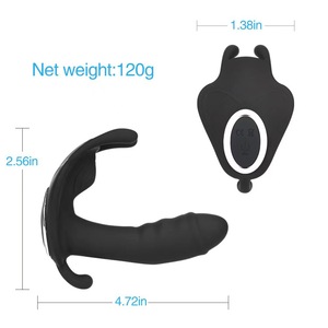 एक ऐप वायरलेस रिमोट कंट्रोल तितली कंपन सिलिकॉन महिलाओं के सेक्स खिलौने के लिए प्रोस्थेटिक बैंड - Product Image 3