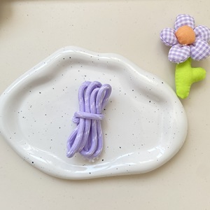 Porte-clés en corde tressée de 5 mm, cordon en nylon, porte-clés DIY, breloque de sac tendance, vente en gros personnalisée - Product Image 3