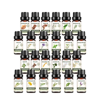 OEM 12 pièces/boîte 100% Huiles Essentielles Pures et Naturelles pour Diffuseur d'Arômes : Néroli, Lavande, Arbre à Thé, Rose, Citron, Orange Douce - Coffret de 100 Huiles Essentielles
