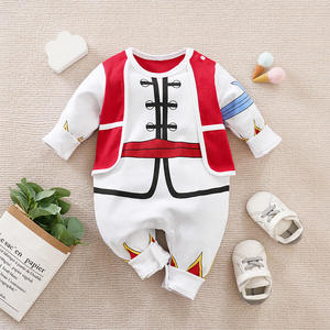 Costume d'Halloween personnalisé pour enfants en coton, vêtements pour bébé de 0 à 1 an, combinaison de costume d'anime japonais - Product Image 4