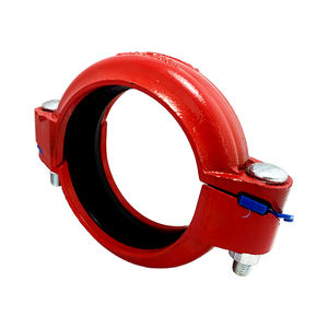 Raccord de tuyauterie <span class=keywords><strong>Leyon</strong></span> FM homologué UL pour système d'extinction d'incendie, raccord de tuyauterie rainuré, raccord flexible standard - Product Image 3