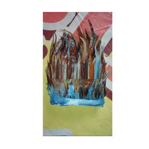 ขนนกธรรมชาติย้อมสีปลายแหลมสำหรับงานตัดเย็บเสื้อผ้าหรูหรา งานฝีมือ และโครงการตกแต่ง DIY - Product Image 3