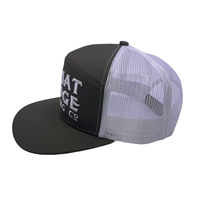 Casquette en maille snapback à haut profil 7 panneaux avec logo brodé 3D auditée par SGS