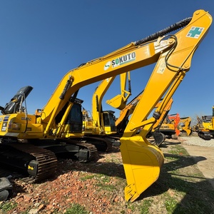 Excavatrice sur chenilles Komatsu PC220 de 22 tonnes, utilisée pour les projets de construction et d'infrastructure - Product Image 1