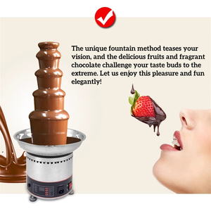 <span class=keywords><strong>Fontaine</strong></span> à <span class=keywords><strong>chocolat</strong></span> électrique professionnelle à 5/6 niveaux, design cascade, idéale pour les fêtes d'<span class=keywords><strong>anniversaire</strong></span> - Vente flash - Product Image 1
