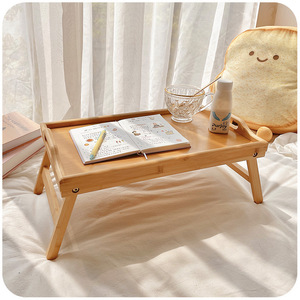 Zelin Wooden Folding Table Small Size Modern Minimalist Style Bedroom Dorm Computer Desk - Product Image 1