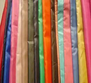 Taffeta Fabric factory export polyester tissue taffeta High Quality fabric for garment
