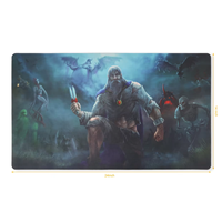 Tapis de souris de jeu imprimé anime personnalisé, résistant à l'eau, en stock, forme personnalisée, taille personnalisée, base en caoutchouc antidérapante pour les dortoirs étudiants
