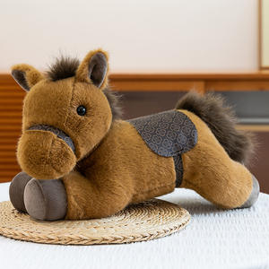 <span class=keywords><strong>Juguete</strong></span> de Peluche de Caballo de Simulación de Algodón PP, Año del Caballo 2026, Peluche Corto Creativo, Lindo Caballito de Peluche, Mascota, Animales de Peluche - Product Image 1