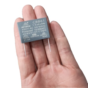 Tụ Điện Công Nghiệp Chất Lượng Cao <span class=keywords><strong>CBB61</strong></span> Tụ Điện Quạt - Product Image 2