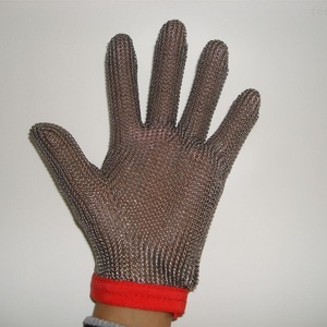 Guantes de Acero Inoxidable Directo de Fábrica para Carnicero, Resistentes a la Abrasión y de Alta Resistencia a la Tracción para Cortar Carne - Product Image 1