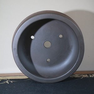 Round Zisha Flowerpot <b>Antique</b> Style Classical Chinese <b>Desktop</b> Plant Pot Bonsai Planter - Product Image 3