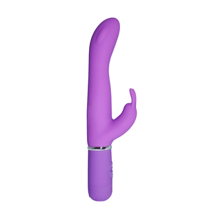 Su geçirmez 10-Function g-spot tavşan vibratör 10 modları titreşim nabız tırmanış-abs silikon PU kaplama pembe mor mavi - Product Image 1