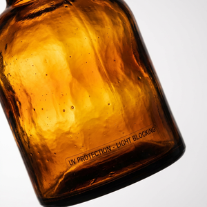 Custom Amber Glass Vial <b>Labels</b> 10ml UV Protection Stickers Professional Serum <b>Packaging</b> - Product Image 2