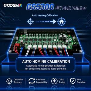 เครื่องพิมพ์ยูวีไฮบริดแบบแบนและแบบม้วน ขนาด 5300 มม. พร้อมสายพานตาข่าย I3200 สำหรับพิมพ์วัสดุต่างๆ เช่น หนัง วอลเปเปอร์ ฟิล์ม แบนเนอร์ ไวนิล พีวีซี สำหรับงานอุตสาหกรรม - Product Image 6