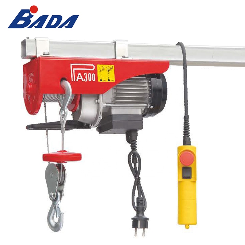 PA300A 150/300 кг 220/230v AC электрические мощность мини Подъемная Лебедка для двигателя