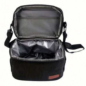 Custom Logo Portable Large Capacity Thermal Cooler <b>Tote</b> Shoulder Insulated <b>Lunch</b> <b>Bag</b> - Product Image 4