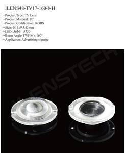 Lentilles d'instruments optiques pour barre d'éclairage - Product Image 3