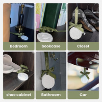 Nouveau Coffret Cadeau Créatif : Ornement en Gypse, Diffuseur Suspendu pour Armoire, Diffuseur d'Arômes en Pierre, Diffuseur à Bâtonnets d'Aromathérapie