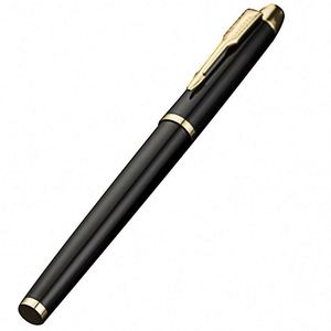 High Quality Black Blue and Red Colors Metal Ballpoint <b>Pen</b> with logo Luxury Rollerball <b>Pen</b> CustomizableSuitable for Office Use - Product Image 4