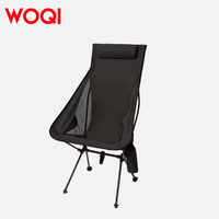 WOQI peut personnaliser des chaises pliantes ultra-légères en alliage d'aluminium pour l'extérieur, des chaises de pêche et de loisirs