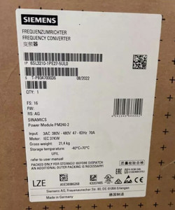 6SL3210-1PE27-5UL0 PM240 ซีรีส์ 37kW 380-480V 3AC โมดูลพลังงาน PLC - Product Image 5