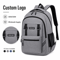Sac à dos pour ordinateur portable Oxford, sac d'affaires pratique, sac à dos de voyage léger pour les trajets quotidiens, le travail au bureau et les courts voyages en plein air