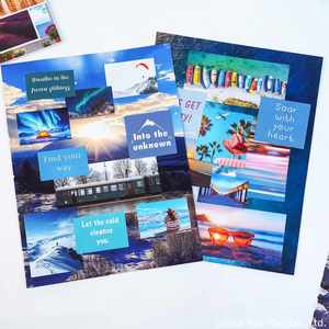 Goal Setting Journal Motivation Lifestyle Inspiration Sticker Kit Book 100+ Vision Board Image Stickers - Product Image 6