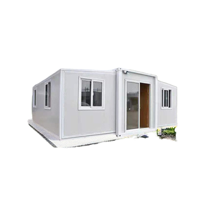 Habitación de hotel con contenedor modular de 20 pies con cama de matrimonio y baño privado Casa prefabricada extensible con paredes plegables flexibles - Product Image 6