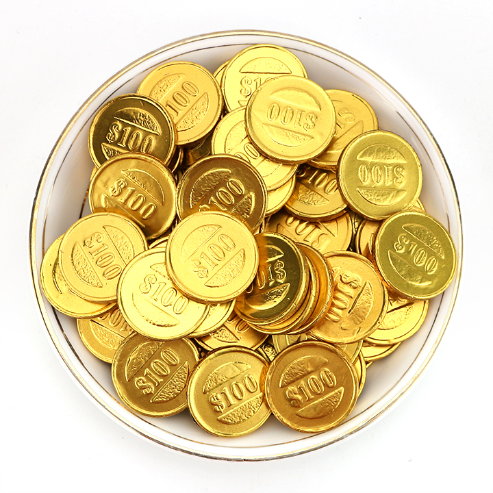 Chocolate coin