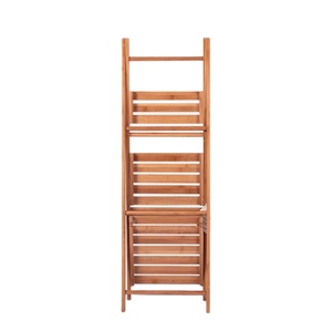 Chất Lượng Tốt Ba <span class=keywords><strong>Tier</strong></span> Flower Rack Tre Thực Vật Hiển Thị Kệ Đứng Bằng Gỗ Lưu Trữ Holders & Racks Folding All-Season - Product Image 3