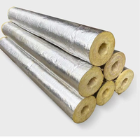 Tuyau en laine de roche isolant et résistant au feu en aluminium, idéal pour les conduites d'air industrielles et les grands bâtiments – Vente chaude
