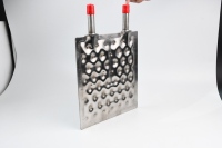 Évaporateur de plaque de fossette d'acier inoxydable utilisé dans la plaque froide liquide de secteur de machine agricole