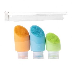 Botella de Silicona Reutilizable Portátil de Nuevo Diseño 2025, 60ml 90ml, Botellas de Viaje, Contenedor de Almacenamiento para Champú - Product Image 2