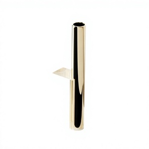 Luxury stainless steel Tabletop <b>Vases</b> Rust Resistant <b>Gold</b> Finish Decorative for home & office - Product Image 1