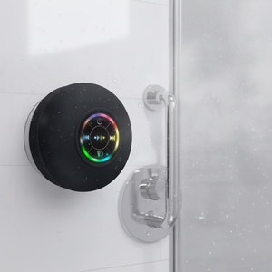 Altavoz Inalámbrico LED Más Vendido, Altavoz Portátil Impermeable con Ventosa, Mini Altavoz para Ducha - Product Image 1
