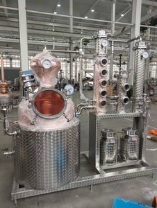 Alambique Profesional para Destilación de Alcohol con Columna de Reflujo, Unidad de Destilación Completa - Product Image 3