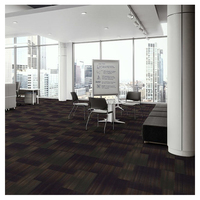 Vente de liquidation, prix bas, moquette en nylon de haute qualité, boucle en boucle, pour hall d'entrée, bureau, banque, hôtel, couloir, carreaux de moquette