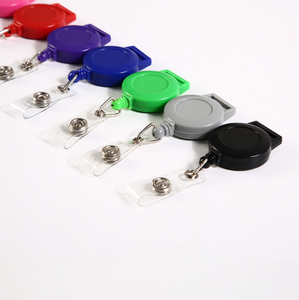 Porte-badge rétractable de 15 mm, <span class=keywords><strong>clip</strong></span> <span class=keywords><strong>pour</strong></span> badge d'identification, <span class=keywords><strong>pour</strong></span> cordon - Product Image 6
