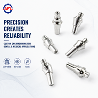 Pièces médicales usinées avec précision pour implants dentaires CNC sur mesure, fabricant OEM ODM certifié IATF16949 ISO13485 RoHS