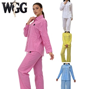 Nuovo Stile di Esportazione Transfrontaliera: Completo da Donna con Logo Ricamato a Cavallo, <span class=keywords><strong>Pantaloni</strong></span> alla Caviglia, <span class=keywords><strong>Taglie</strong></span> Forti - Product Image 2