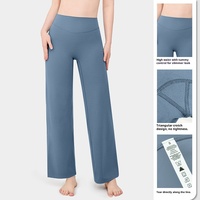 Taille haute grande pour femmes amincissant le levage de la hanche sans pantalon de yoga de ligne d'embarras