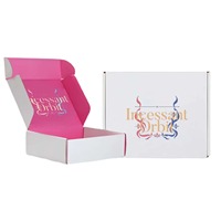 Caja de Regalo de Cartón Corrugado con Impresión Digital de Logotipo Personalizado, Caja de Envío de Papel Kraft para Empaque de Galletas