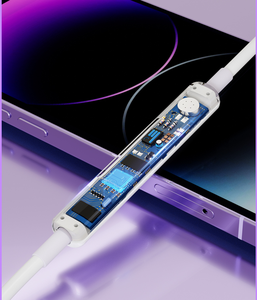 YOOBAO caricabatterie per auricolari <span class=keywords><strong>con</strong></span> cavo per <span class=keywords><strong>Iphone</strong></span> 15 Samsung 3.5mm connettore di tipo C <span class=keywords><strong>con</strong></span> Chip di decodifica digitale <span class=keywords><strong>cuffie</strong></span> - Product Image 5