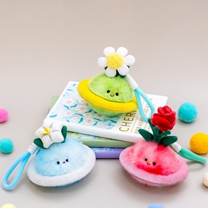 Ciondolo Peluche a Forma di Piccolo Pianeta, Ciondolo Peluche a Forma di Piccola Fiore, Charm per Borse, Regali di San Valentino, Giocattoli di Peluche - Product Image 2